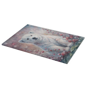 Schneidetisch mit Tiermotiv Schneidebrett