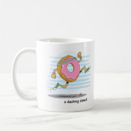 Schneidige Krapfen-Tasse Kaffeetasse