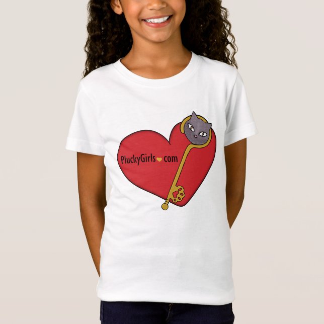 Schneidige Mädchen T-Shirt (Vorderseite)