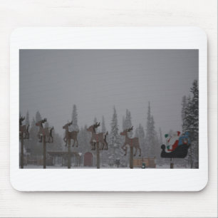Schneiendes Blizzard-Schnee-Schneeflocke Mousepad