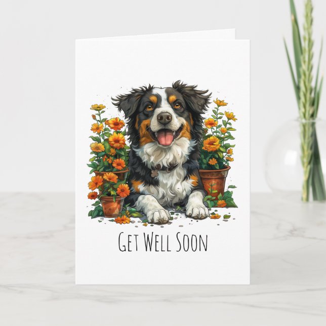 Schnell eine Grenzkugel in Blume Karte (Vorderseite)
