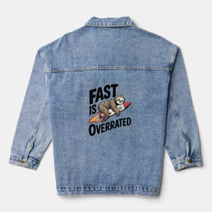 Schnell ist eine überbewertete Slocket Jeansjacke
