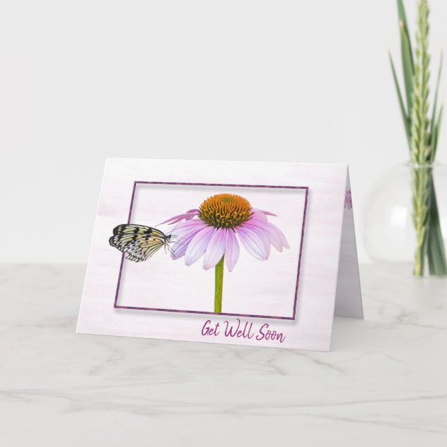 Schnell und gut mit dem Schmetterling auf der Kone Karte (Vorderseite)