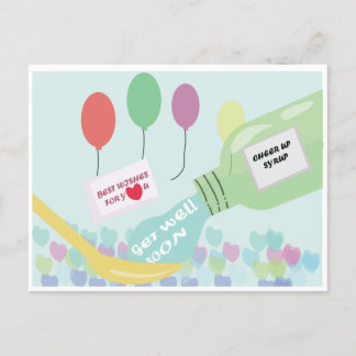 Schnell und gut Sirup Postkarte