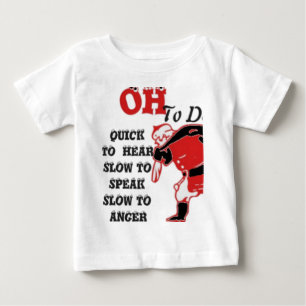 Schnell und schnell Weihnachten zu Weihnachten zu Baby T-shirt