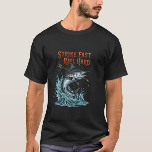 Schnell zuschlagen, hart spulen, Bogenschießen Spi T-Shirt
