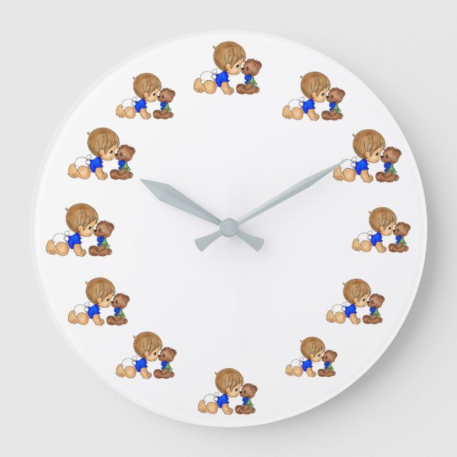 ***SCHNELLBABYBABY*** GROßE WANDUHR (Vorderseite)