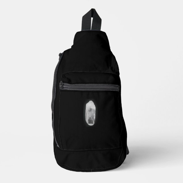 SCHNELLBEUTEL CLEAR QUARTZ-DESIGN-STIL CROSSBODY BAG (Vorderseite)