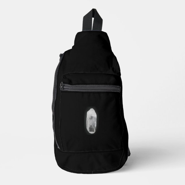 SCHNELLBEUTEL CLEAR QUARTZ-DESIGN-STIL CROSSBODY BAG (Vorderseite)