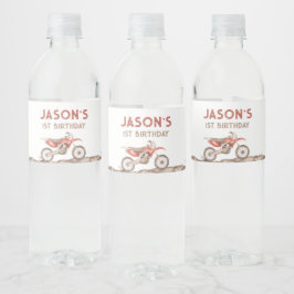 Schnelle, 1-stündige Bike Wasserflaschen Labels