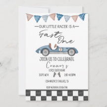 Schnelle Einladung eines Vintagen Rennautos zum er