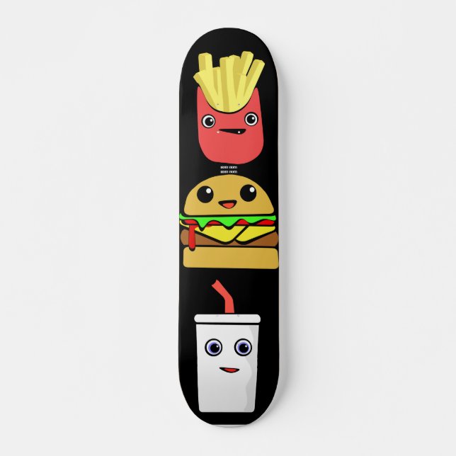 Schnelle Feinschmecker Skateboard (Vorne)