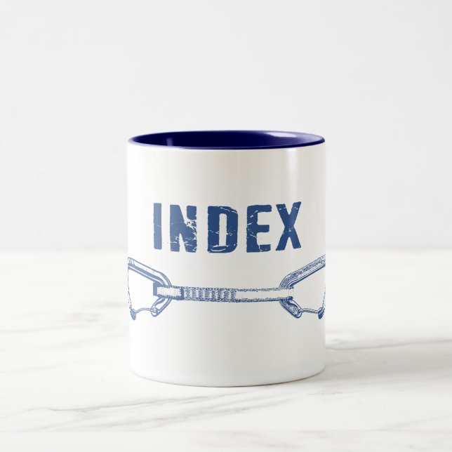 Schnelle Indexkletterung Zweifarbige Tasse (Mittel)