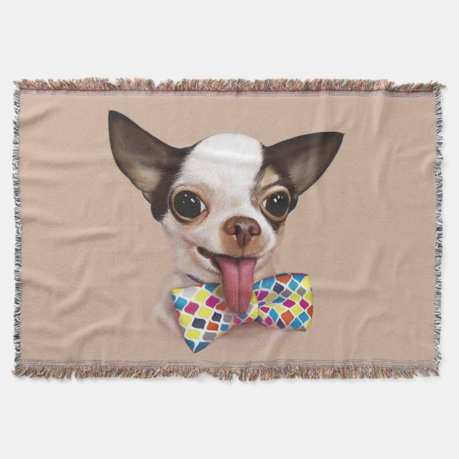 Schnelle Jungen-Jungen-Chihuahua Decke (Vorderseite)