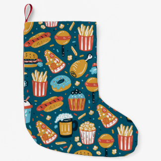 Schnelle Lebensmittelsymbole: Vintage Doodles Kleiner Weihnachtsstrumpf