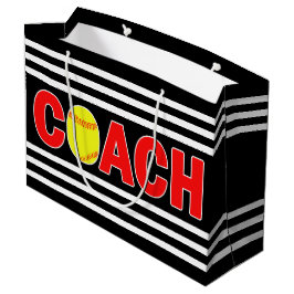 Schnelle Softball-Coach für Teamfarbsport Große Geschenktüte