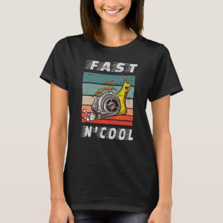 Schnelle und coole Turbo-Schnecke, schnell und coo T-Shirt