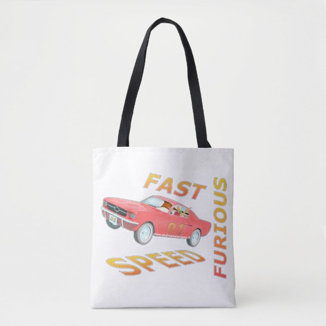 Schnelle und schnelle Wut 01 Tasche (Vorderseite)