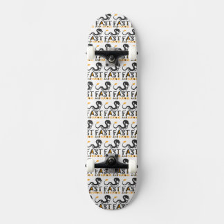 Schnelle und wütende Drachenbadematte für die Schü Skateboard