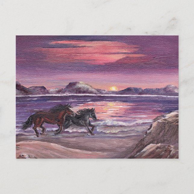 Schnelle und zornige PostkarteP Postkarte (Vorderseite)