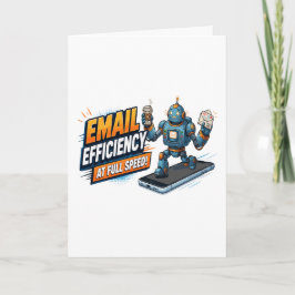 Schneller E-Mail-Produktivitätsroboter Karte