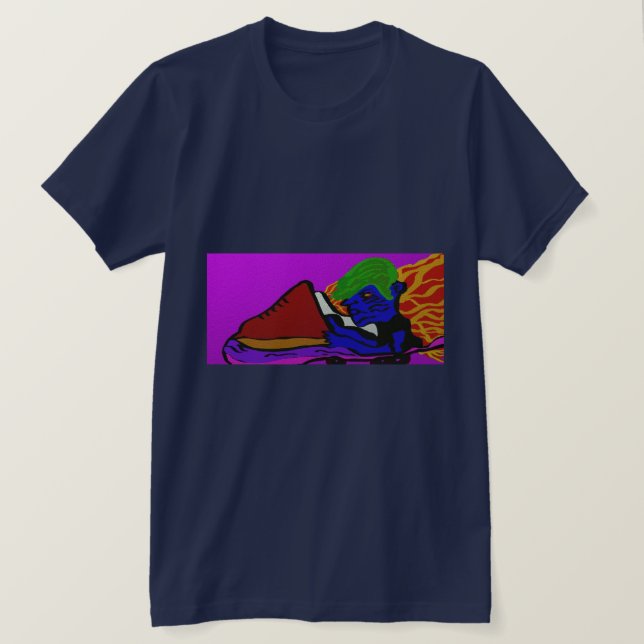 Schneller Kobold T-Shirt (Design vorne)