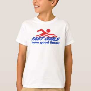 Schneller Mädchen-T - Shirt