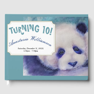 SCHNELLER PANDA-BAR-TURNING 10 GÄSTEBUCH