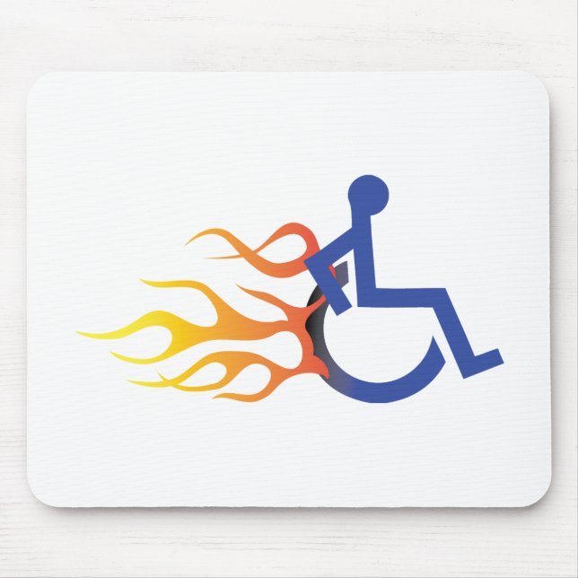 Schneller Stuhl Mousepad (Vorne)