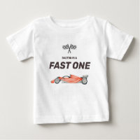 Schneller T - Shirt eines Rennwagens erster Geburt