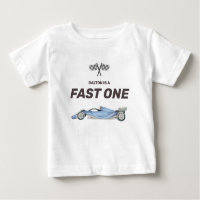 Schneller T - Shirt eines Rennwagens erster Geburt