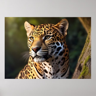 Schneller und geistvoller Gepard - das schnellste Poster