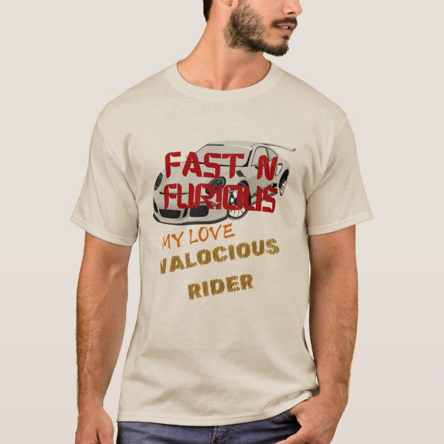 Schneller und zorniger Geist - ultimatives Geburts T-Shirt (Vorderseite)