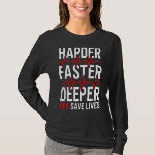 Schnellerer Ausbau des CPr-ECT-ECM-Paramedian T-Shirt