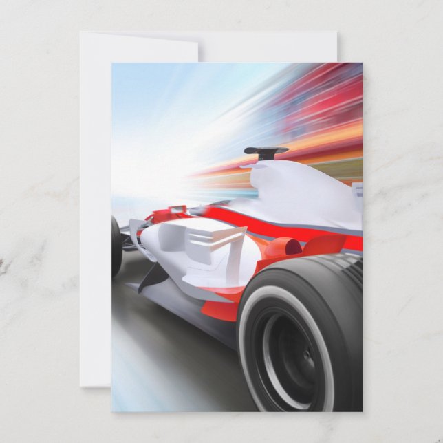 Schnelleres Red Race Car (Vorderseite)
