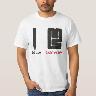 Schnelles Auto-schneller Fahrer (Licht) T-Shirt