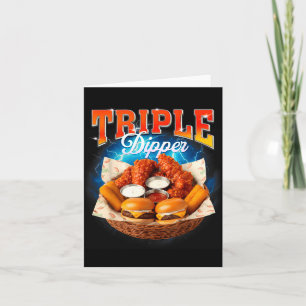 Schnelles Essen Hamburger Chicken Nugget Foodie Tr Karte