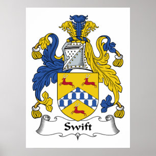 Schnelles Familienwappen Poster