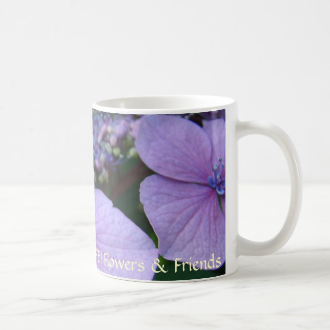 SCHNELLES LEBEN! Blume & Freunde Kaffee-Cup Hydran Kaffeetasse (Rechts)