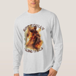 Schnellfahrversuche mit Motorrädern - T - Shirt vo