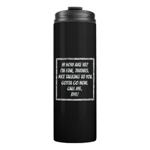 Schnellgrüße Thermosbecher