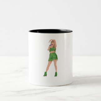 Schnelligkeit Zweifarbige Tasse