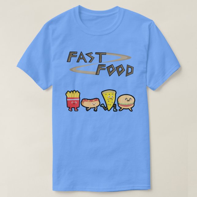 Schnellimbiß T-Shirt (Design vorne)