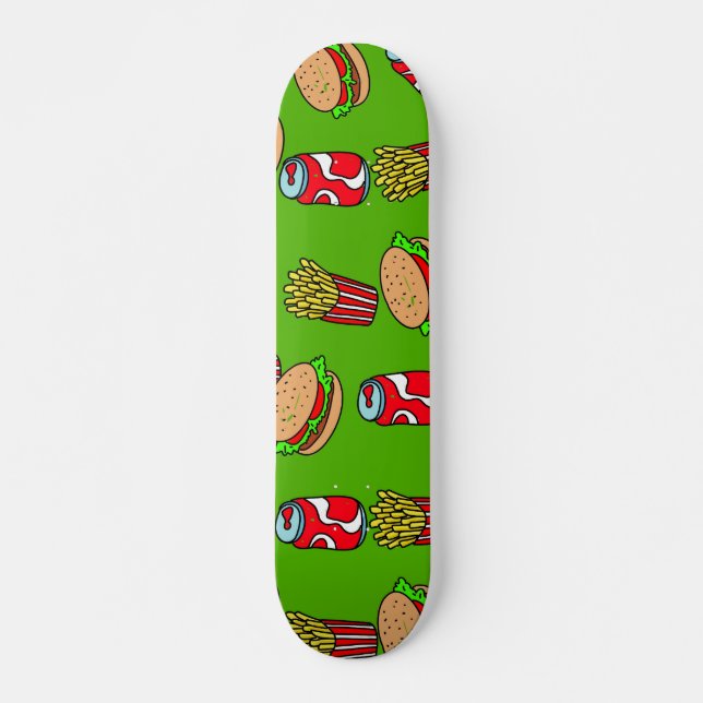 Schnellimbiss-Tapete Skateboard (Vorne)