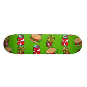 Schnellimbiss-Tapete Skateboard