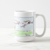 Schnellimbiss-Tasse vom Kabuki Cartoon