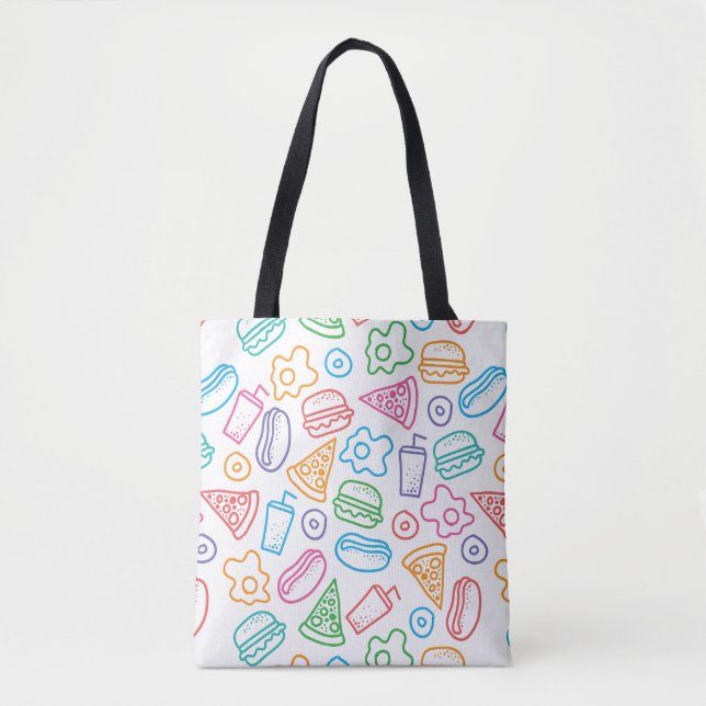 Schnellimbißmuster 2 tasche (Vorderseite)