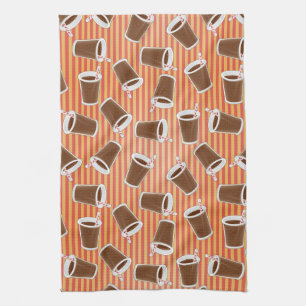 Schnellimbißmuster Handtuch