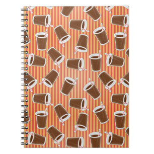 Schnellimbißmuster Notizblock