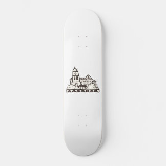 Schnellskizze auf der Flussseite Skateboard